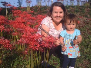 Gillian and her eldest daughter